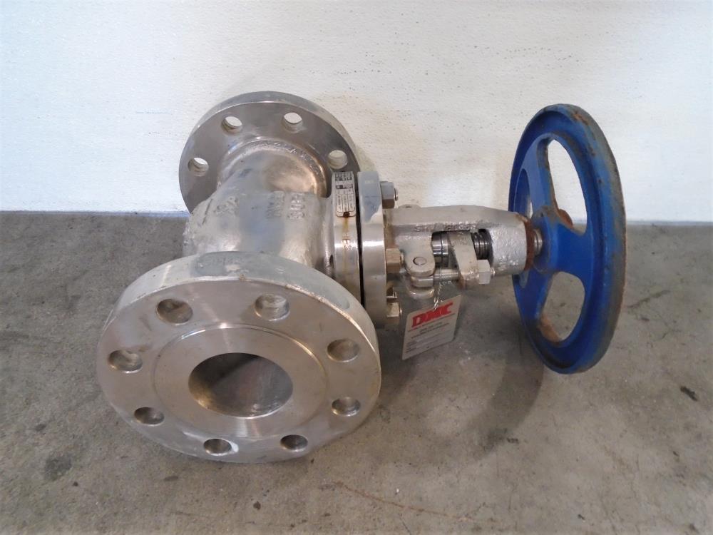 DSI 3" 300# CF8M Globe Valve, Fig# 141-16-16